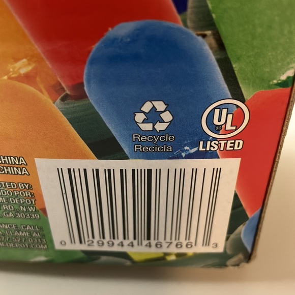 50-Light LED Multi-Color Dome style Christmas Light Set! Home Accents Holiday - Picture 5 of 6